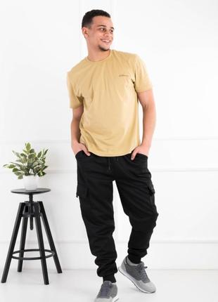 Чоловічі спортивні штани брюки з кишенями весна демісезон карго