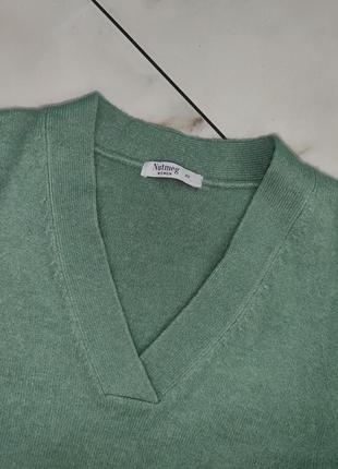 Стильный женский свитер свитерок джемпер с разрезами nutmeg 20 (54-56)4 фото
