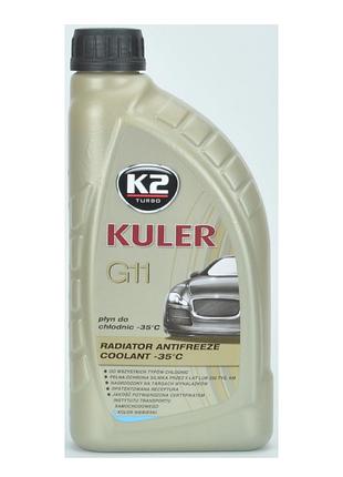 Жидкость охлаждающая k2 kuler long life g11 -35°c антифриз голубой 1 л - (t201n)