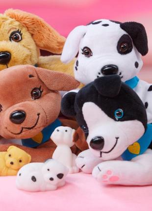 Мягкая коллекционная игрушка собачка мама далматинец #sbabam 67/cn-2020-4 с сюрпризом4 фото