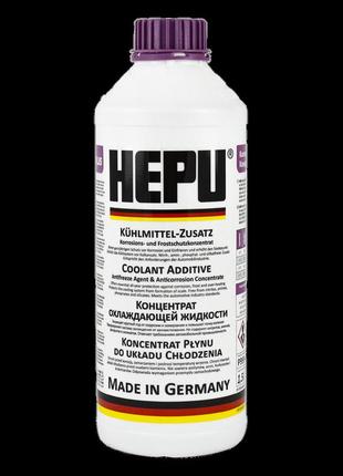 Антифриз фиолетовый концентрат hepu antifreeze g12+1,5 л охлаждающая жидкость - (p999-g12plus)