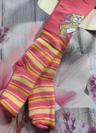 Теплі колготи махрові колготки 104/110 для дівчинки дівчинки