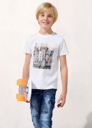 8-10 лет набор футболок для мальчика улица спорт дом школа спортивная школьная футболка хлопок2 фото