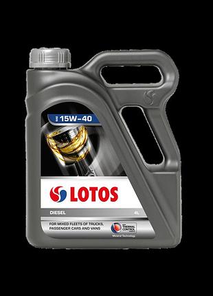 Масло моторное lotos diesel cg-4/sj 15w-40 4 л - (wf-k403580-0h0)