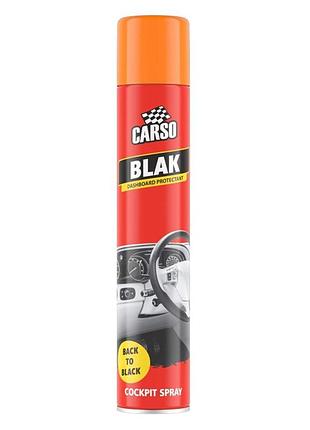 Поліроль для пластику carso blak "персик" аерозоль 750 мл (c407br)