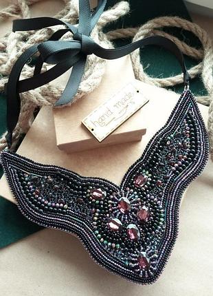 "andante" - авторское колье ручной работы для тех, кто привык к роскоши!