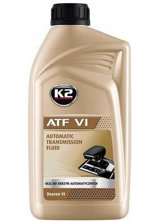 Масло трансмиссионное k2 atf vi 1 л - (o5771e)