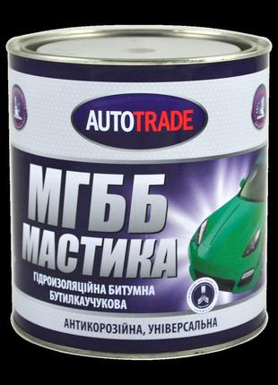 Мастика бітумно-бутилкаучукова autotrade 2,4 кг. - (131122)