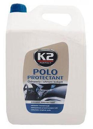 Полироль для пластика k2 polo protectant 5 л матовый