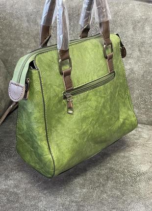 Жіноча сумка+клатч+гаманець+візитниця5 фото