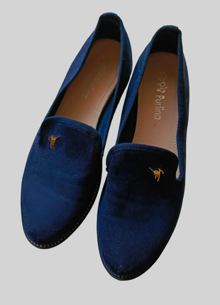 Лофери жіночі purlina замшеві