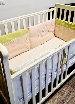 Продается кроватка для младенцев вереск лд12