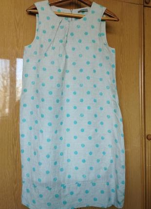 Платье лен нова р.48-50 le tricot perugia