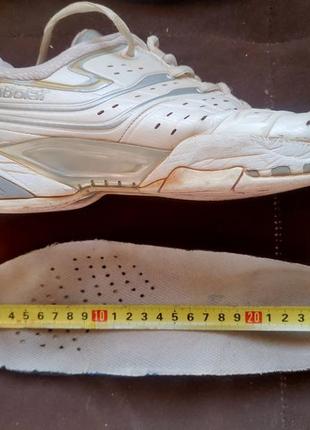 Чоловічі тенісні білі кросівки від бренду babolat. розмір: 41.9 фото