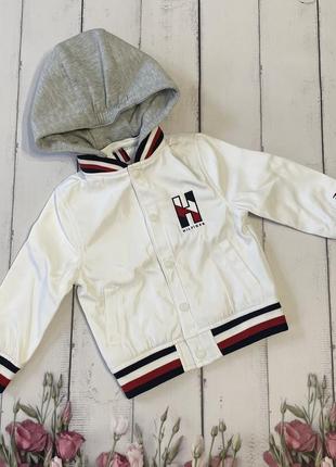 Куртка бомпер tommy hilfiger курточка вітровка вітрівка ветровка