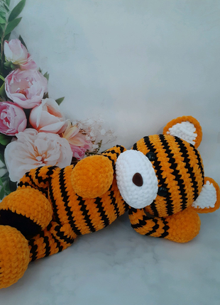 Плюшева іграшка тигр, ручна робота на замовлення2 фото