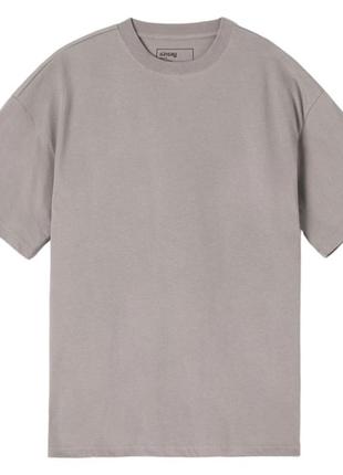 Мужская футболка "classic" серая. размер 48