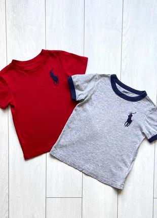 Футболка polo ralph lauren детская на мальчика комплект футболок