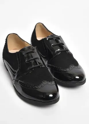 Туфли окфорды на шнуровке