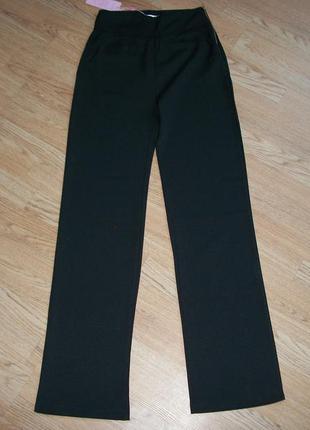 Прямые брюки с талией под грудь от aiyichao (1035)2 фото
