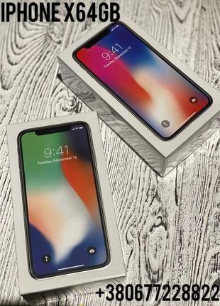  new iphone x 64 gb, space gray,silver, новий, оригінал айфон 10