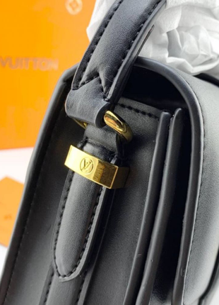 Жіноча сумка louis vuitton classic black3 фото