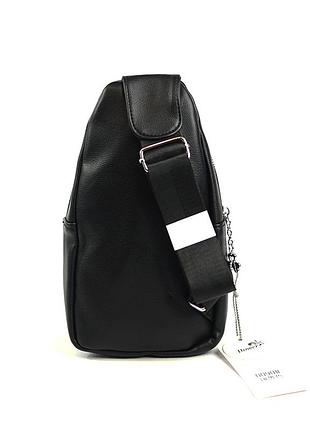 Нагрудна жіноча маленька сумка слінг бананка через плече, модна молодіжна сумочка на груди2 фото