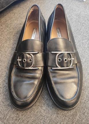 Туфли кожаные, р.38