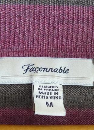 Легкий светр французької марки faconnable, m4 фото