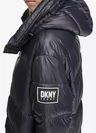 Пуховик  новий зимова куртка dkny donna karan орігінал l xl3 фото