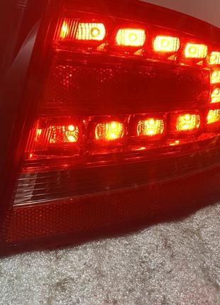 Ліхтар задній правий зовнішній audi a4 b8, 2008-2012,європа