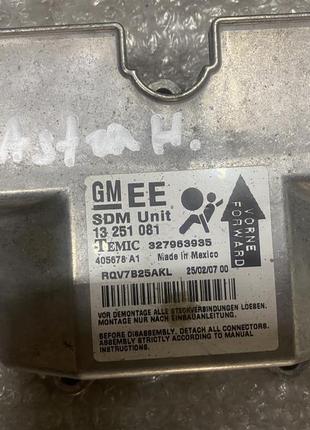 Блок керування подушками безпеки opel astra h 2004-2014