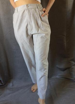 Женские летние хлопковые брюки