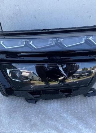 Фара передня права skoda kamiq 2019-2023, crystal, full led