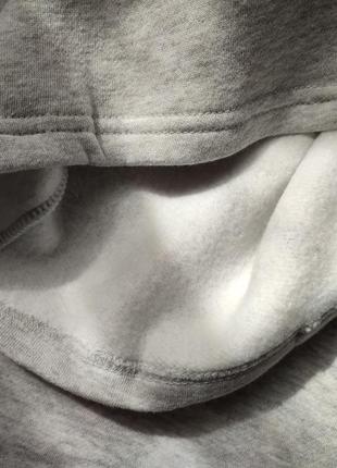 Сірі жіночі спортивні штани розкльошені кльош на високій посадці з широкою ризинкою на тонкому флісі plt5 фото