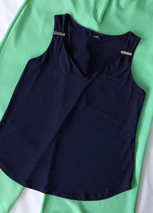 Синяя майка р.12