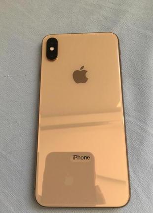 Iphone xs max gold 64