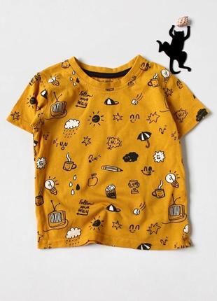 Футболка primark 12-18 мес.