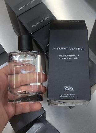 Духи мужские zara vibrant leather parfum 100ml , новые2 фото