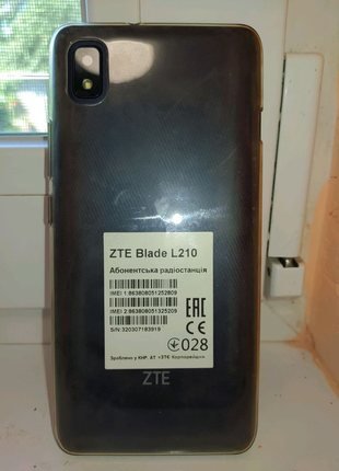 Робочий телефон zte blade l2104 фото