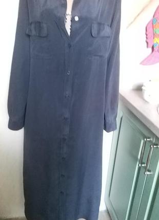 Шикарна сукня сорочка плаття шовк від hugo boss