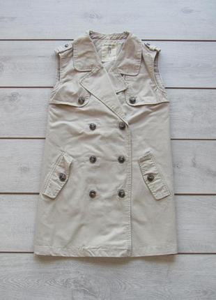 Подовжений котоновий жилет від pull&bear