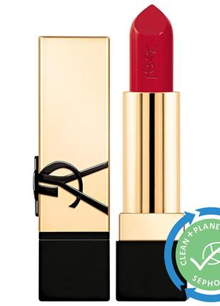 Помада для губ yves saint laurent rouge pur couture - rm rouge muse мини 1.3 g
