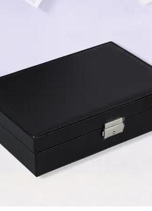 Скринька для прикрас біжутерії ювелірних прикрас black salemarket3 фото