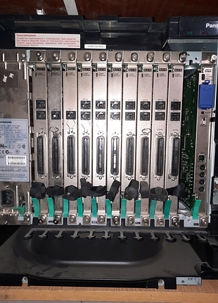 Міні атс на 128 внутрішніх абонентів panasonic kx-tda200