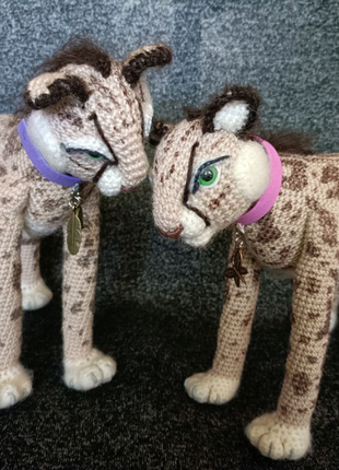 Мягкая игрушка "королевский гепард" (ручная работа)9 фото