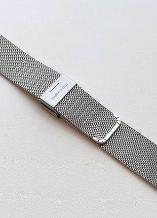 Браслет для годинника, mesh-браслет 20 мм, міланське плетіння3 фото