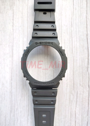 Накладка + ремінець для ga-2100 g-shock корпус безель рант5 фото