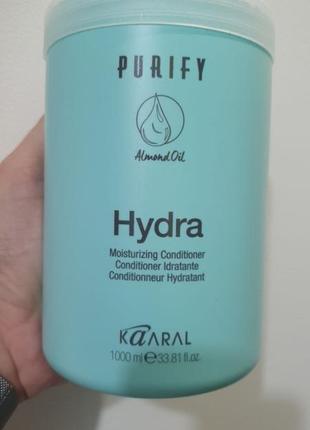 1000мл kaaral hydra conditioner зволожувальний кондиціонер для сухого волосся