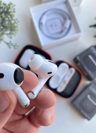 Навушники apple airpods pro + у подарунок силіконовий кейс+чохол2 фото